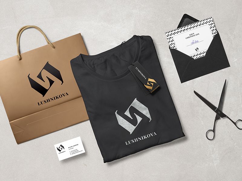 Лого и фирменный стиль для Lushnikova - дизайнер SkopinaK