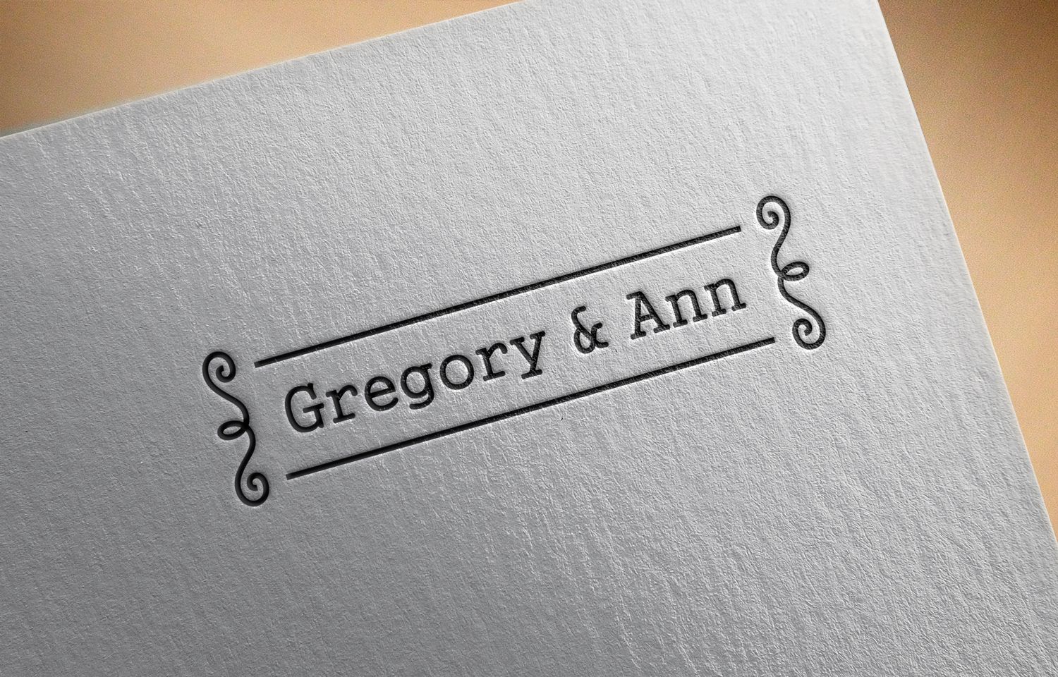 Логотип для Gregory & Ann - дизайнер Ninpo