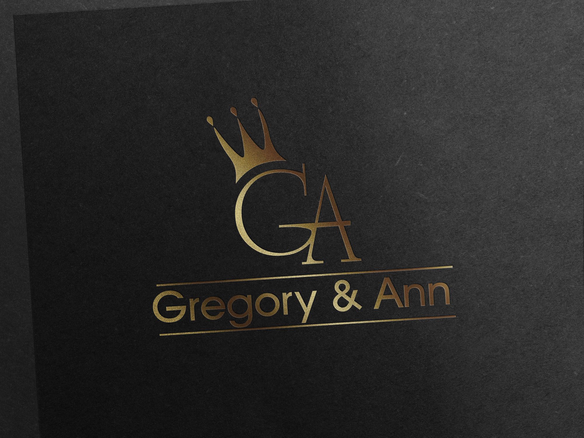Логотип для Gregory & Ann - дизайнер Faskemaler