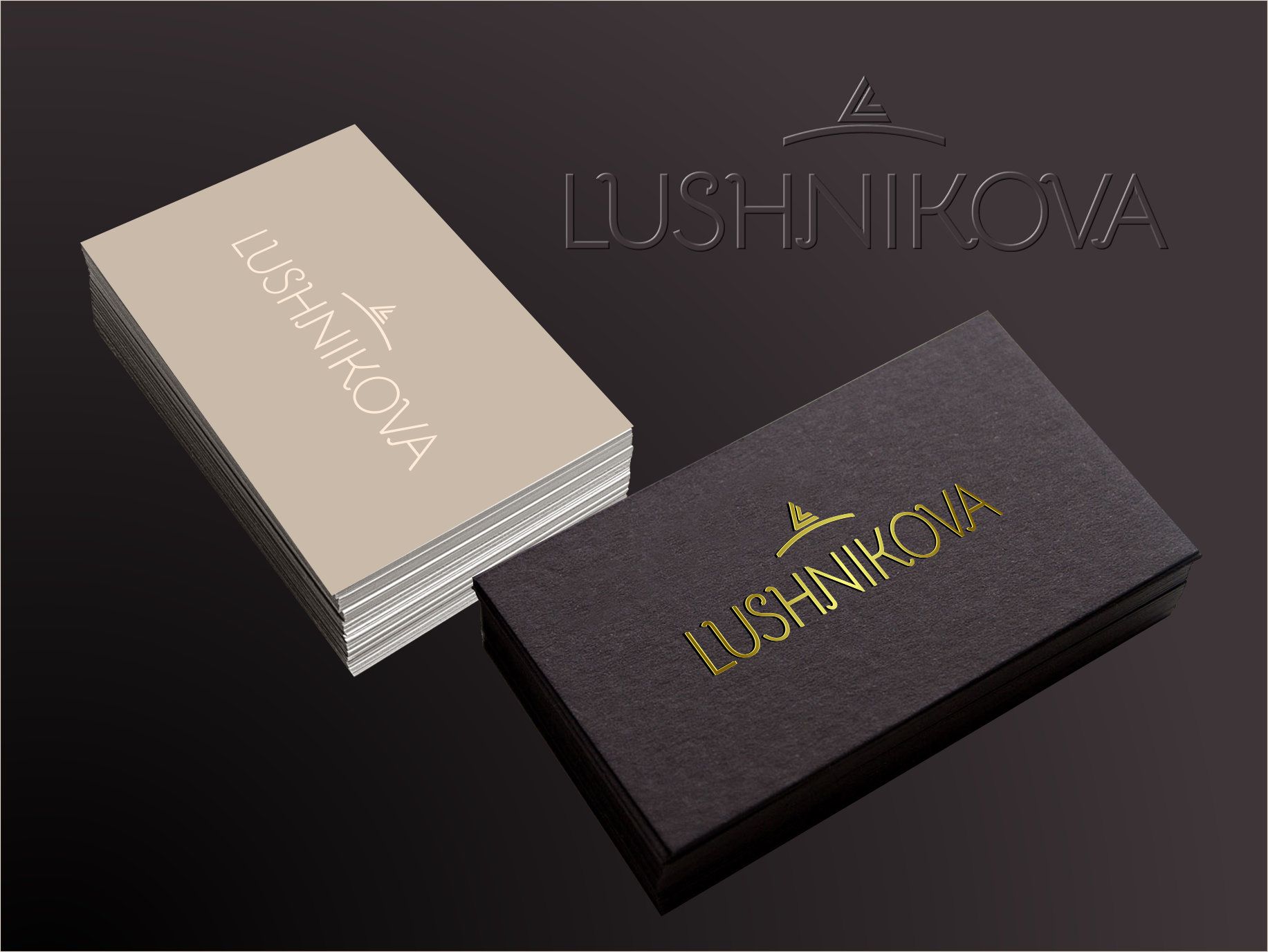 Лого и фирменный стиль для Lushnikova - дизайнер antan222