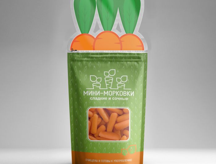 Упаковка для сладкой мини-морковки - дизайнер La_persona