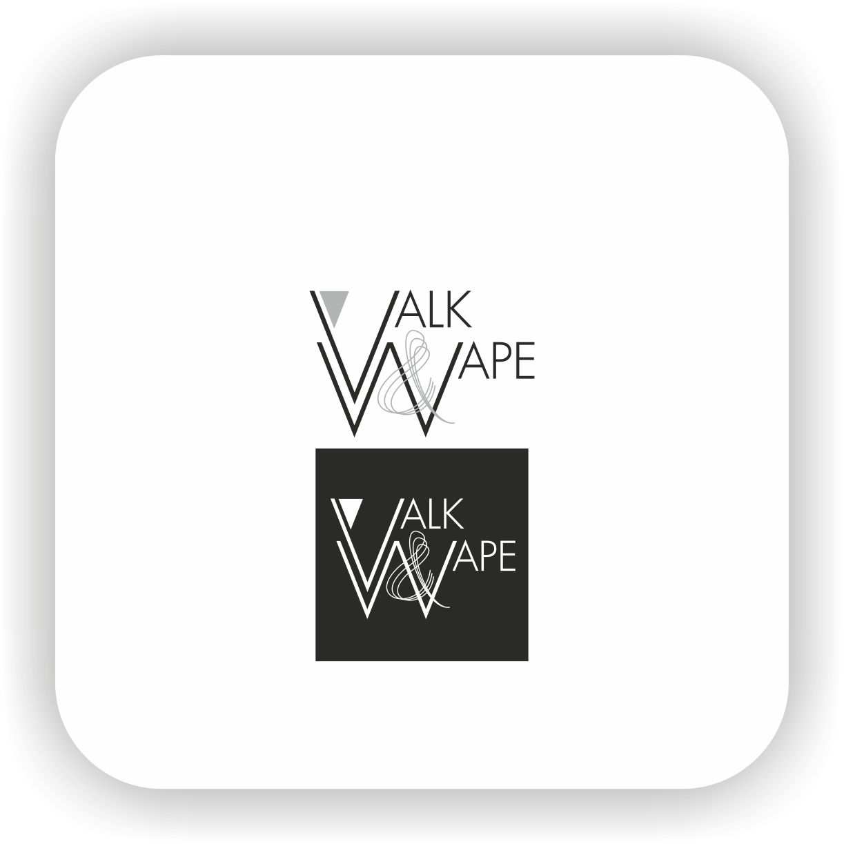 Логотип для Walk&Vape - дизайнер Nikus