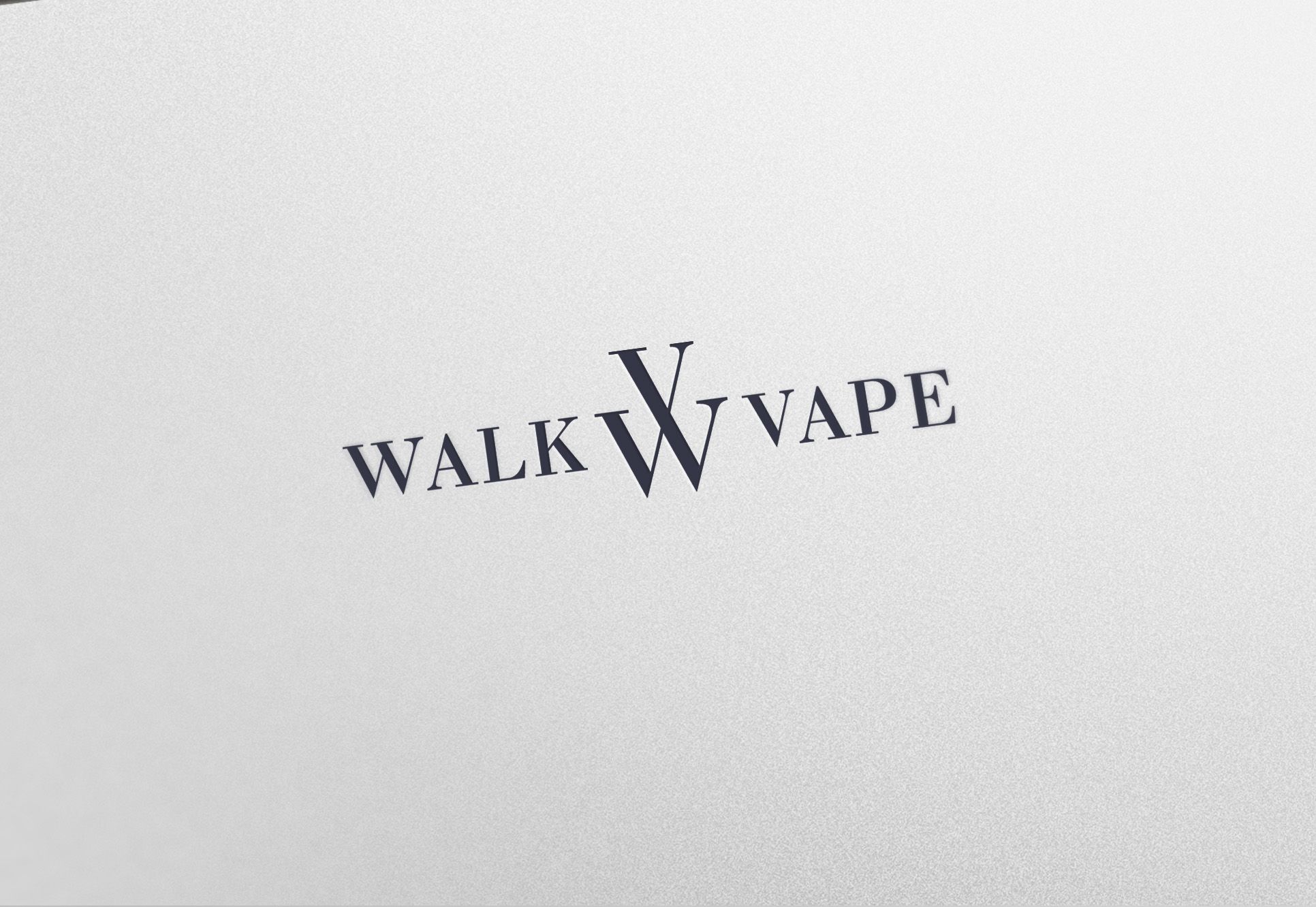 Логотип для Walk&Vape - дизайнер vocabula