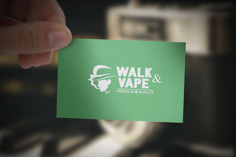Логотип для Walk&Vape - дизайнер d_couste