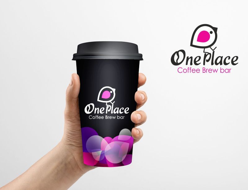 Логотип для Логотип для кофе с собой - дизайнер German