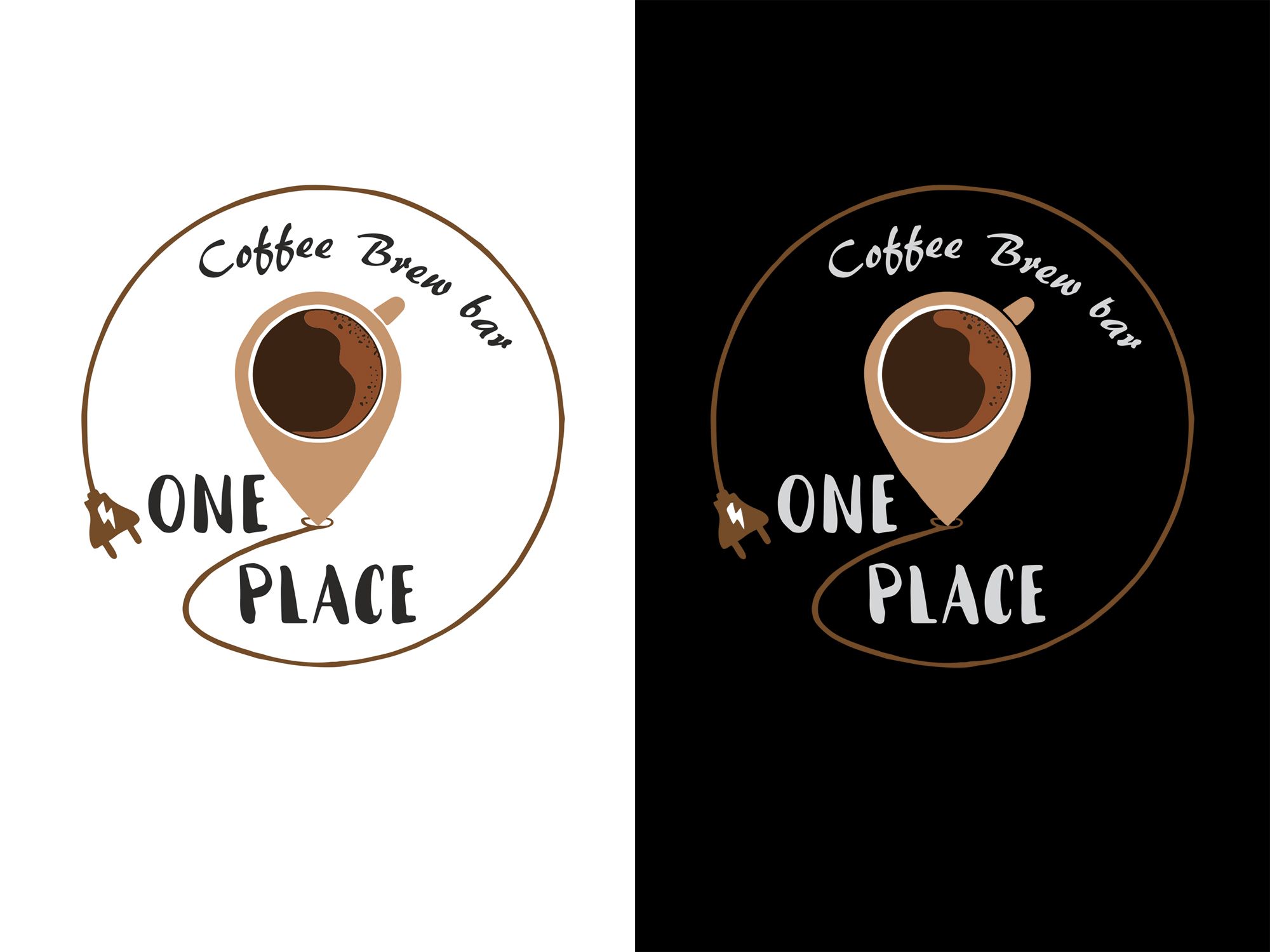 Логотип для Логотип для кофе с собой - дизайнер lemourka