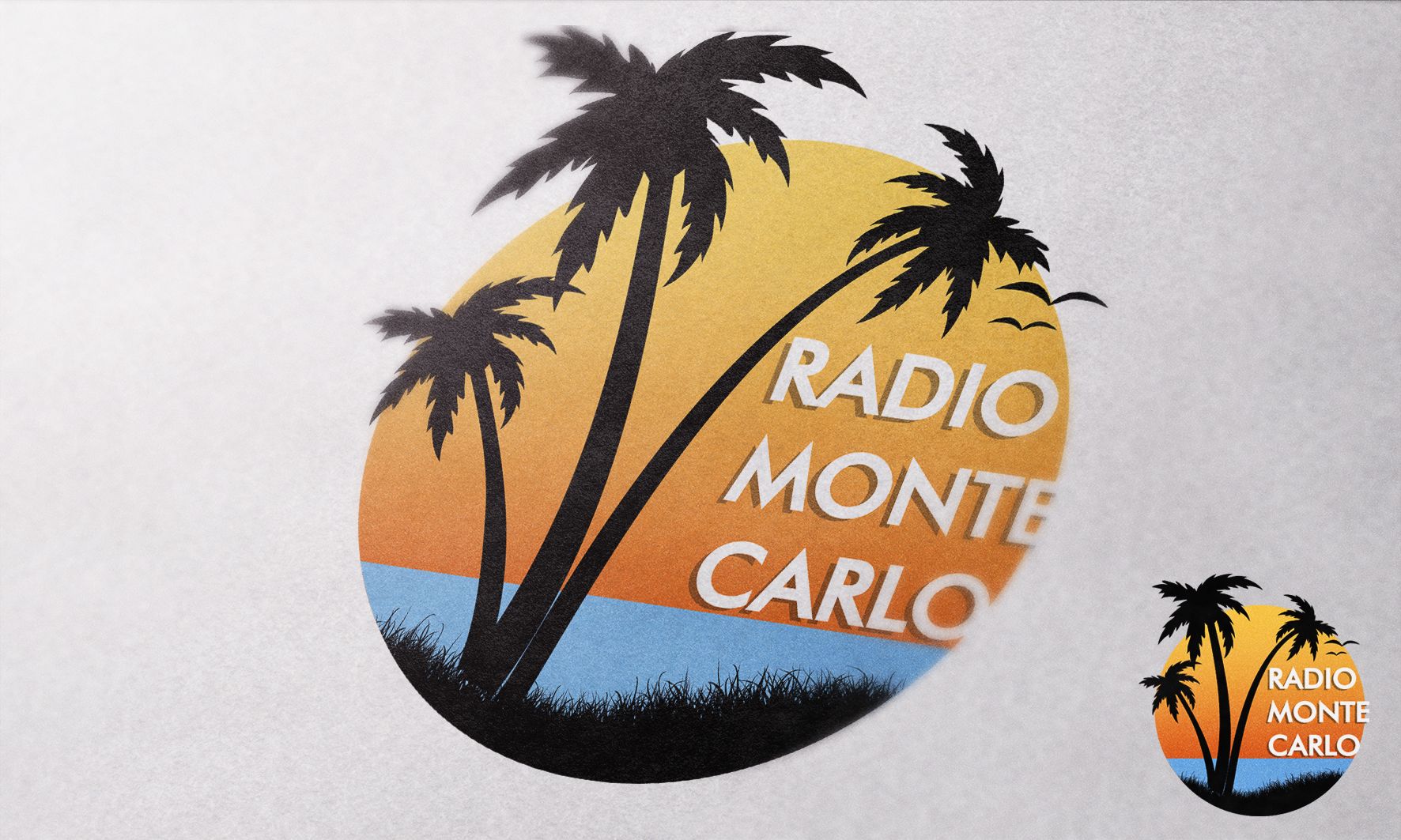 Логотип для Radio Monte Carlo - дизайнер ewelone