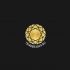 Логотип для Золотой алмаз вид с верху, с бликами и гранями - дизайнер bodriq