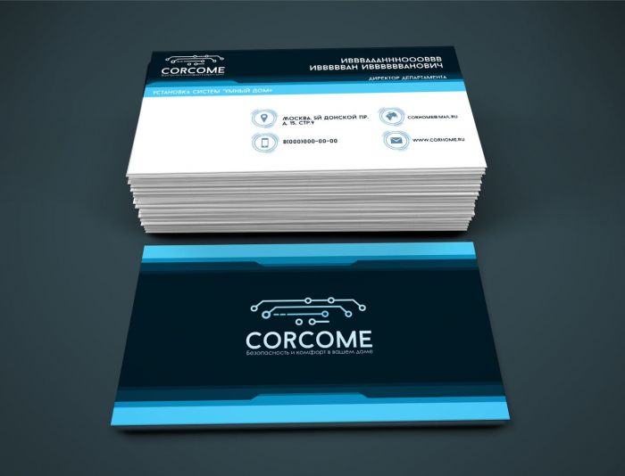 Лого и фирменный стиль для CORHOME - дизайнер denalena