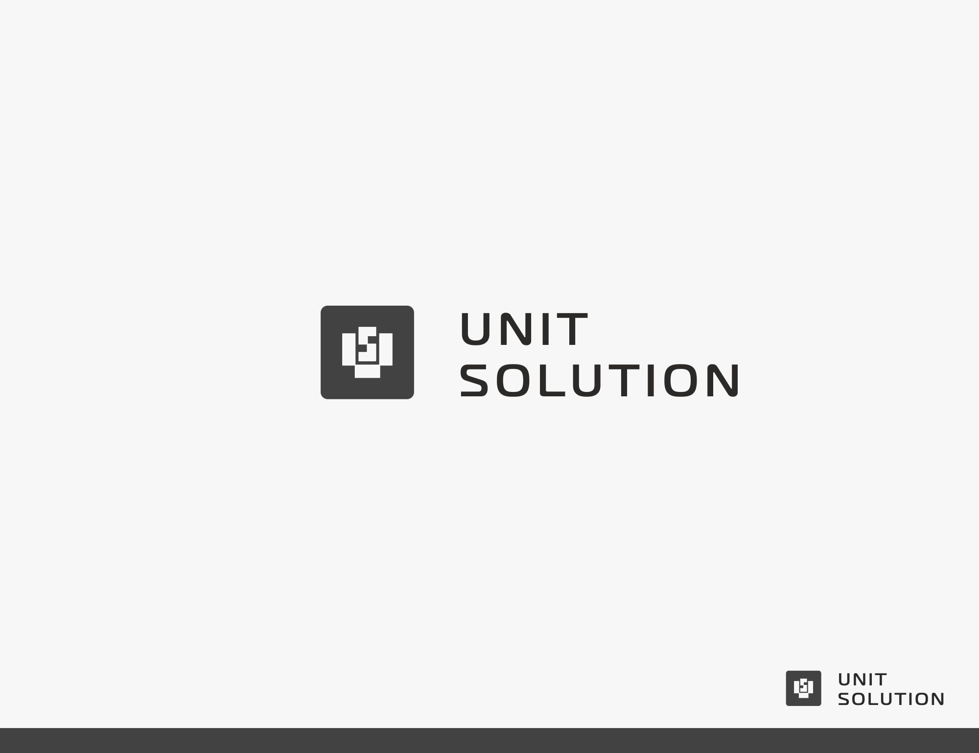 Логотип для Unit Solution - дизайнер luishamilton