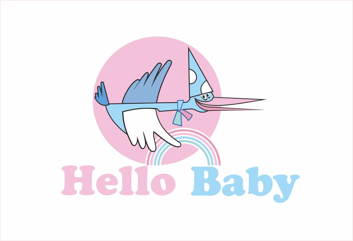 Логотип для Hello Baby - дизайнер SobolevS21
