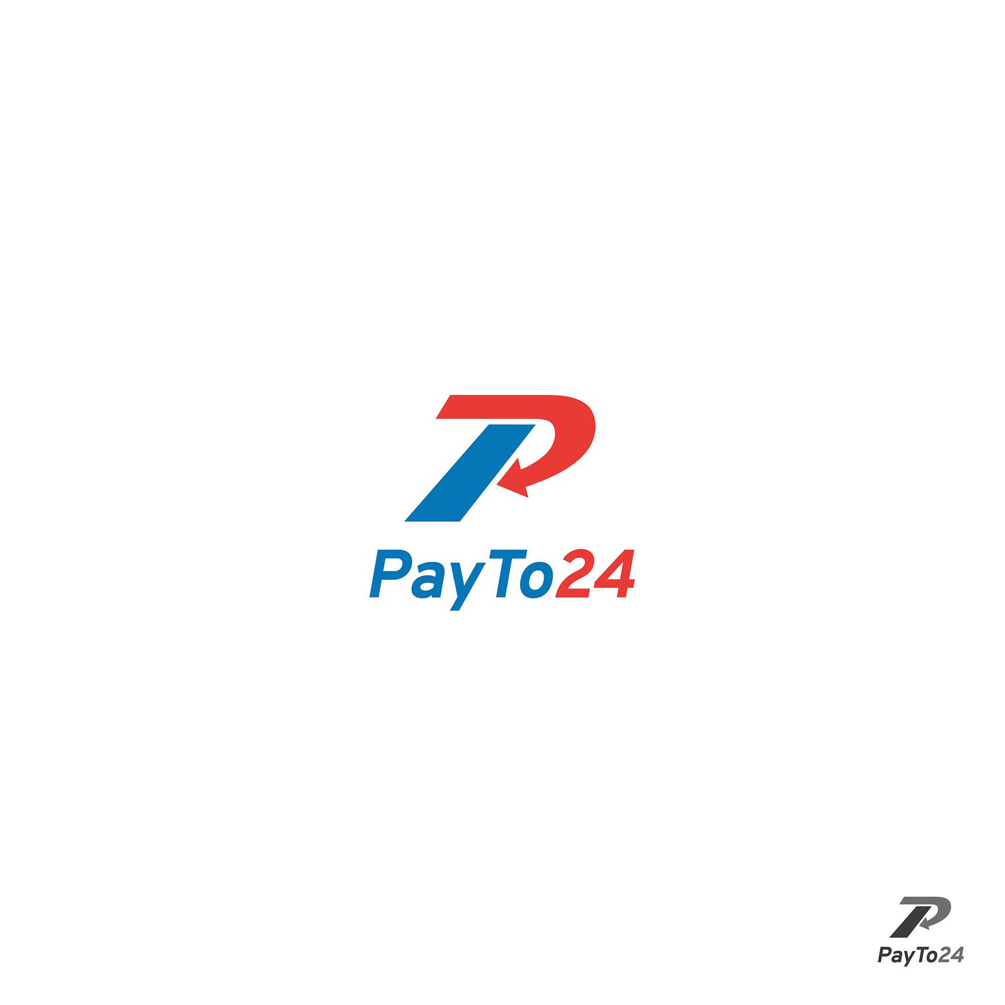 Логотип для PayTo24 - дизайнер seanmik