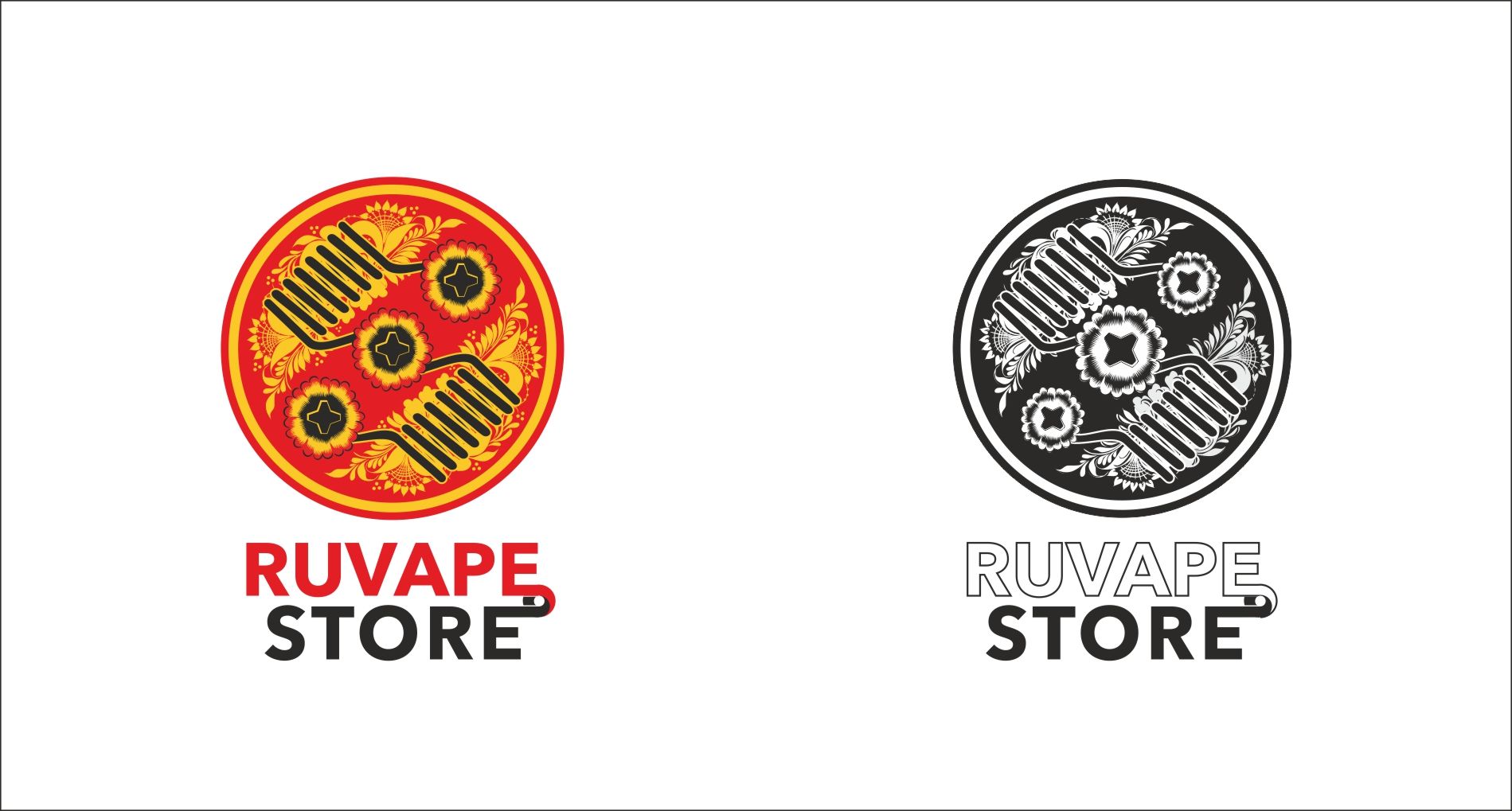 Логотип для ruvape.store - дизайнер sergesab