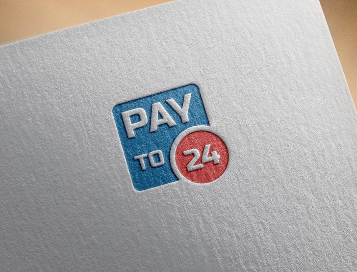 Логотип для PayTo24 - дизайнер Ninpo