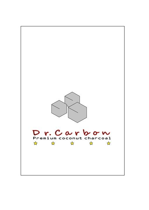 Логотип + упаковка кокосового угля Dr. Carbon - дизайнер shagi66