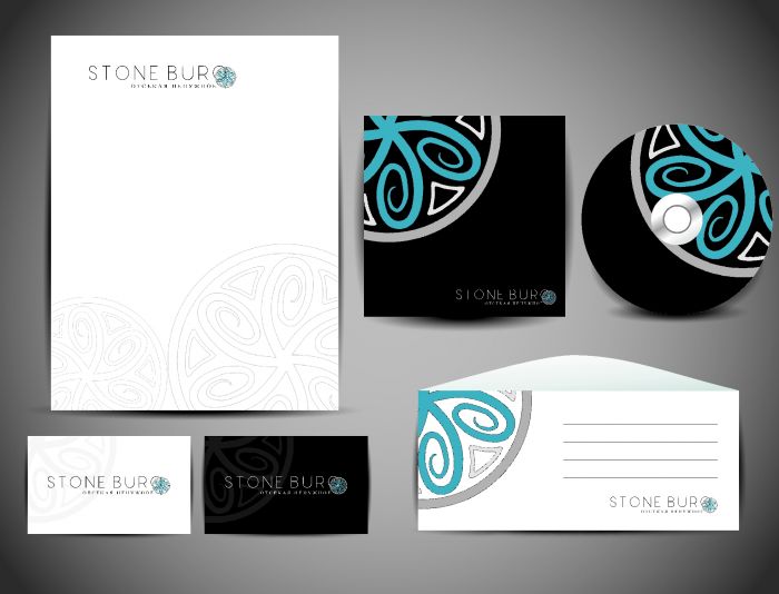Лого и фирменный стиль для Stone Buro - дизайнер Anna_2327