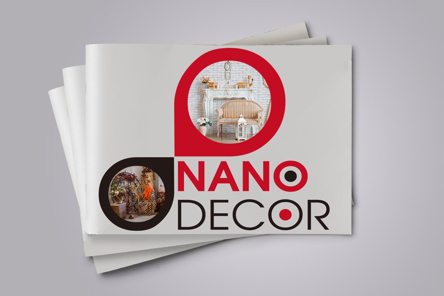 Логотип для nanodecor.ru - дизайнер makakashonok