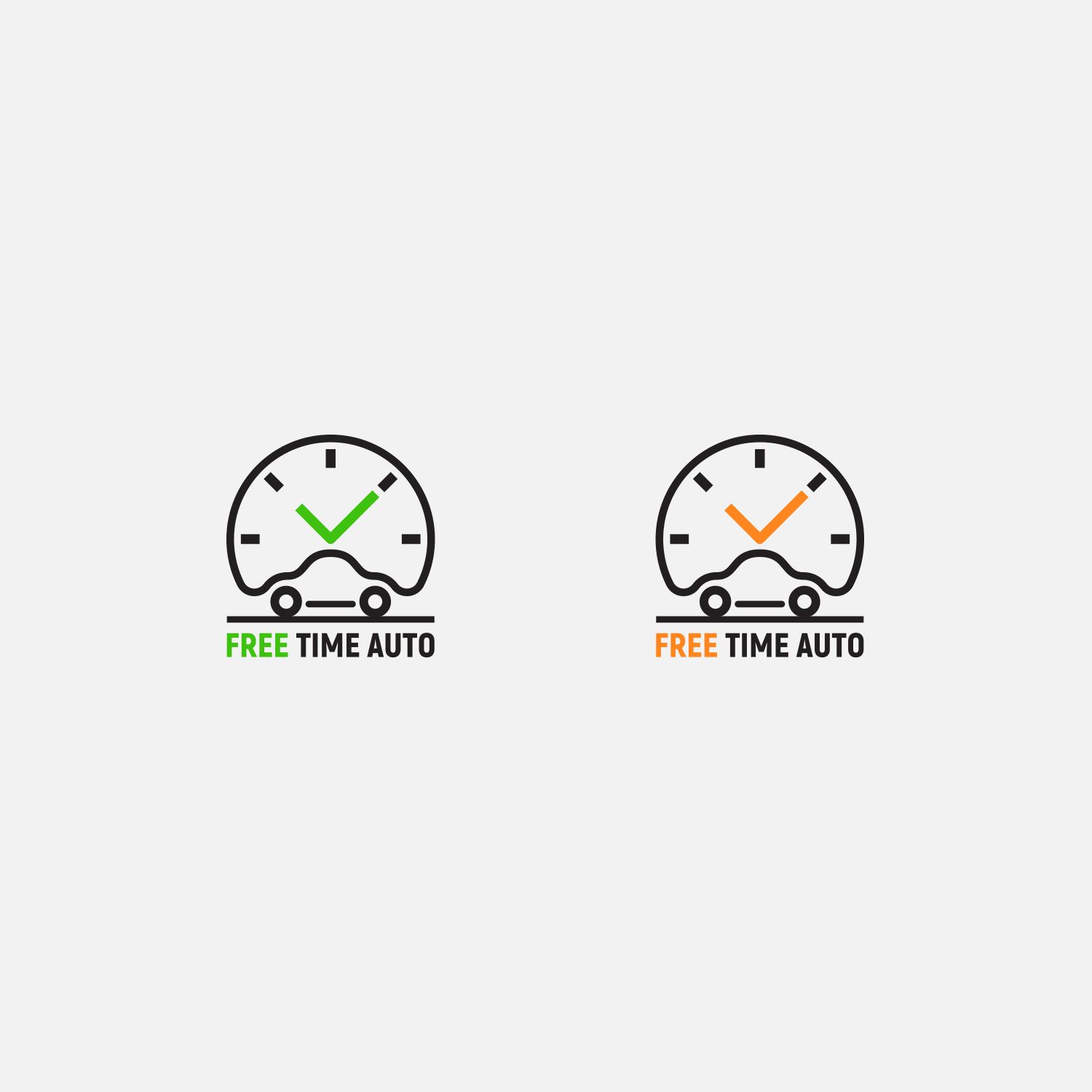 Логотип для Free Time Auto (автомобильные услуги) - дизайнер KIRILLRET
