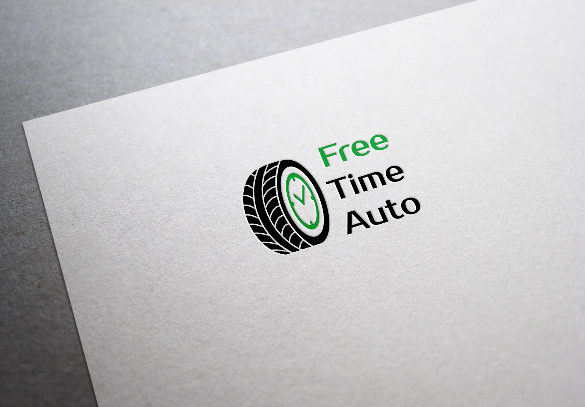 Логотип для Free Time Auto (автомобильные услуги) - дизайнер Dityalesa