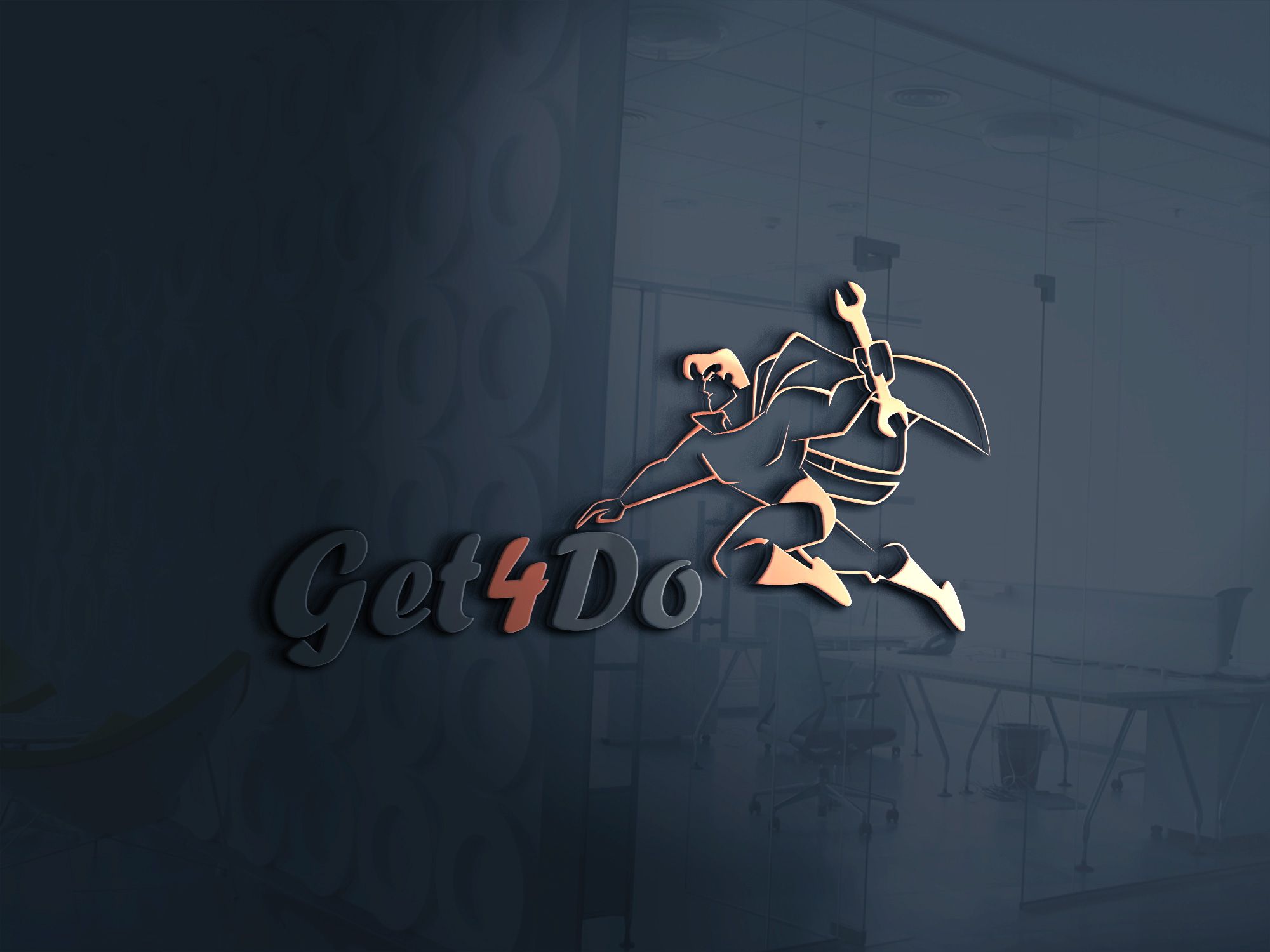Логотип для Get4do  (ГетФоДу  возьми чтобы сделать) - дизайнер OgaTa