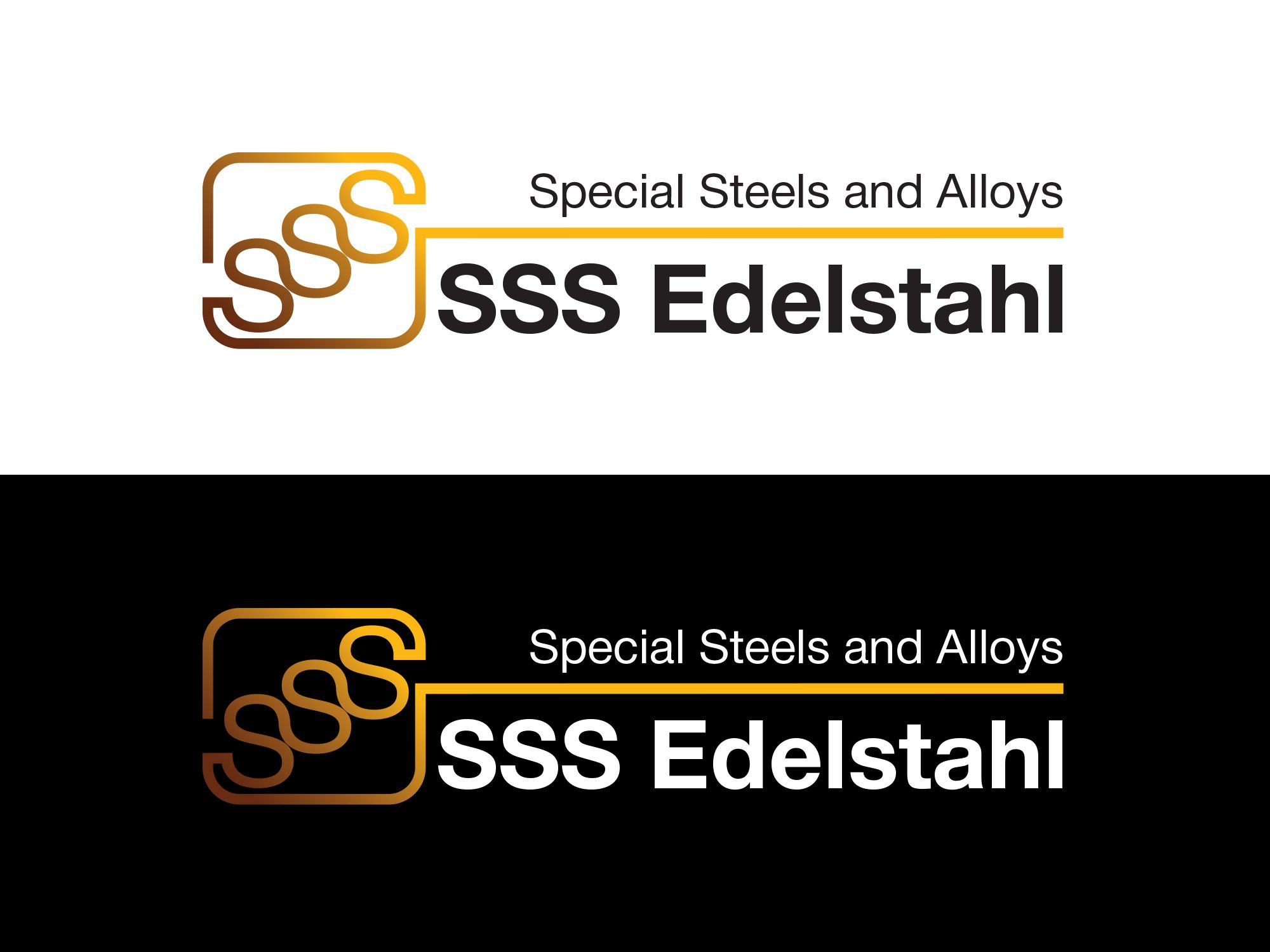 Логотип для европейской компани SSS Edelstahl - дизайнер Denis_Dart