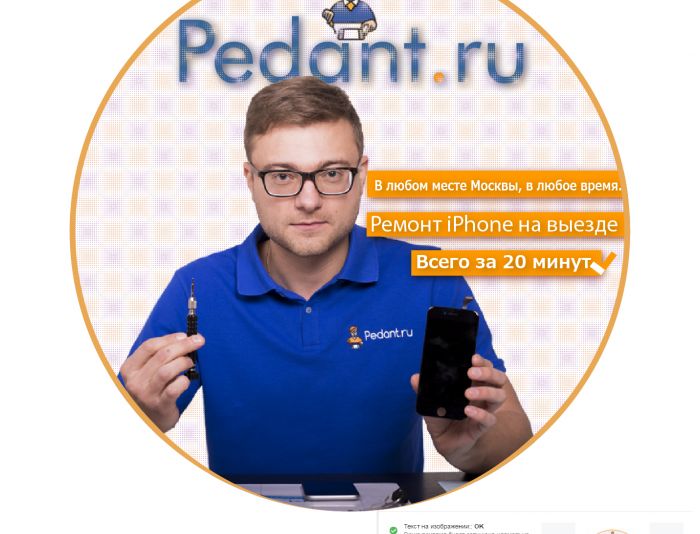 Рекламный баннер для Pedant.ru - дизайнер Mar_Ls