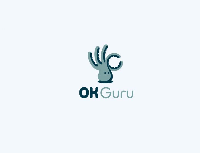 Логотип для OkGuru - дизайнер kras-sky