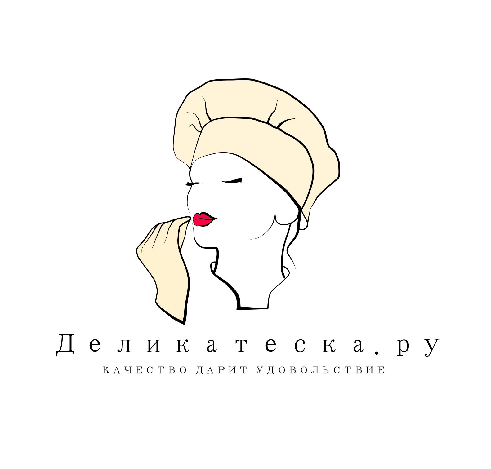 Логотип для Деликатеска.ру - дизайнер KosarevaV