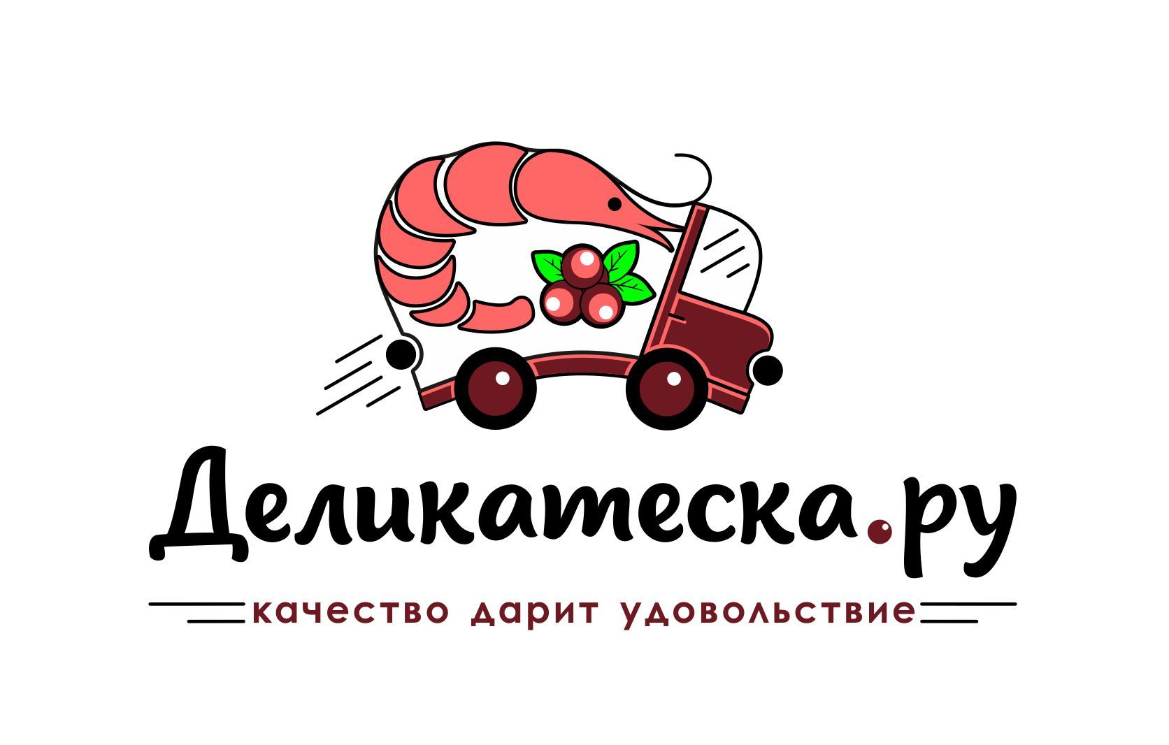 Логотип для Деликатеска.ру - дизайнер Kolibri35