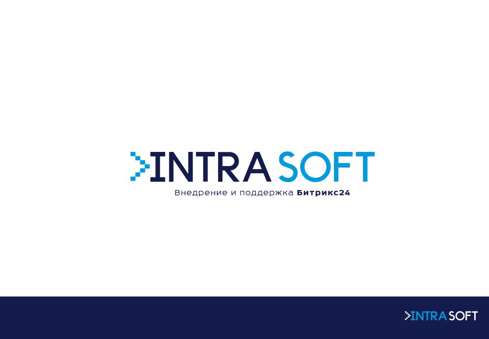 Логотип для IntraSoft - дизайнер BVB_09