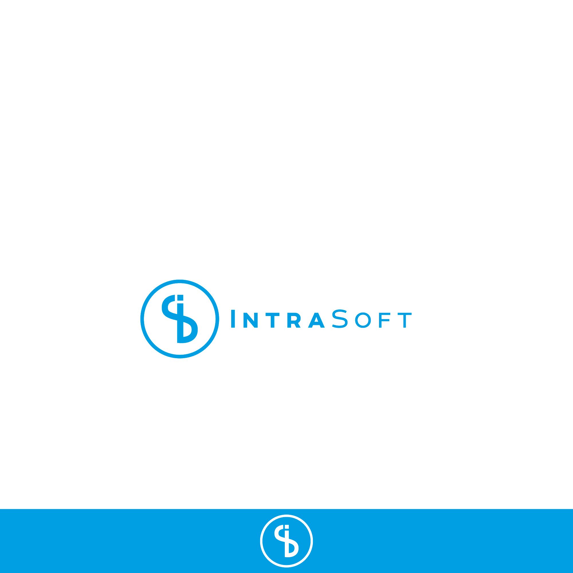 Логотип для IntraSoft - дизайнер SmolinDenis