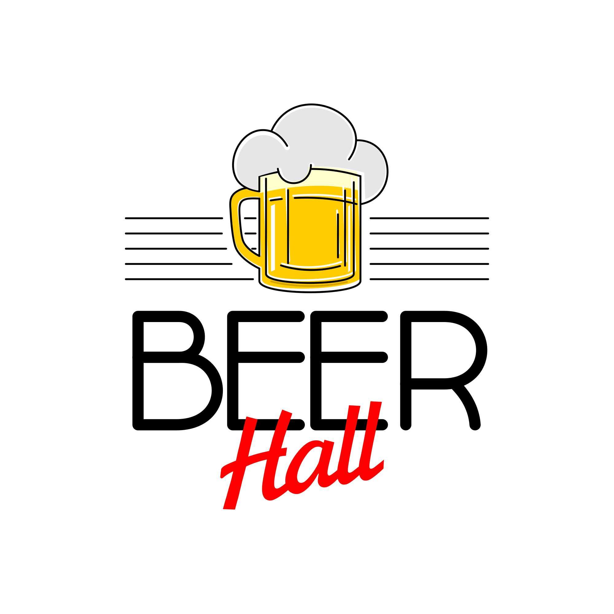 Логотип для Ресторан Beer Hall - дизайнер bitart