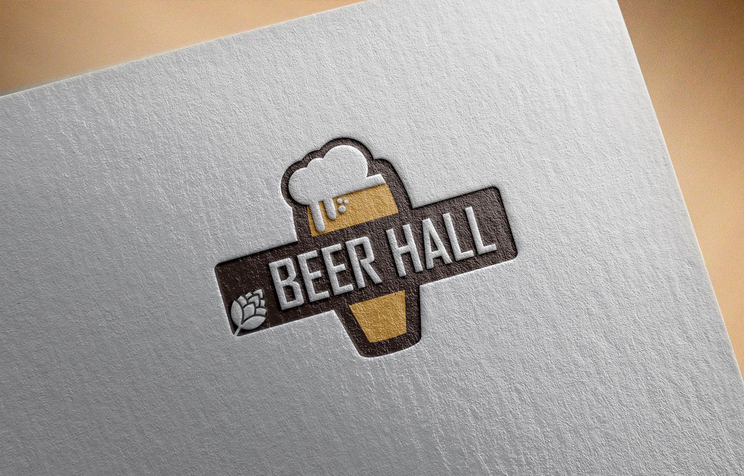 Логотип для Ресторан Beer Hall - дизайнер Ninpo
