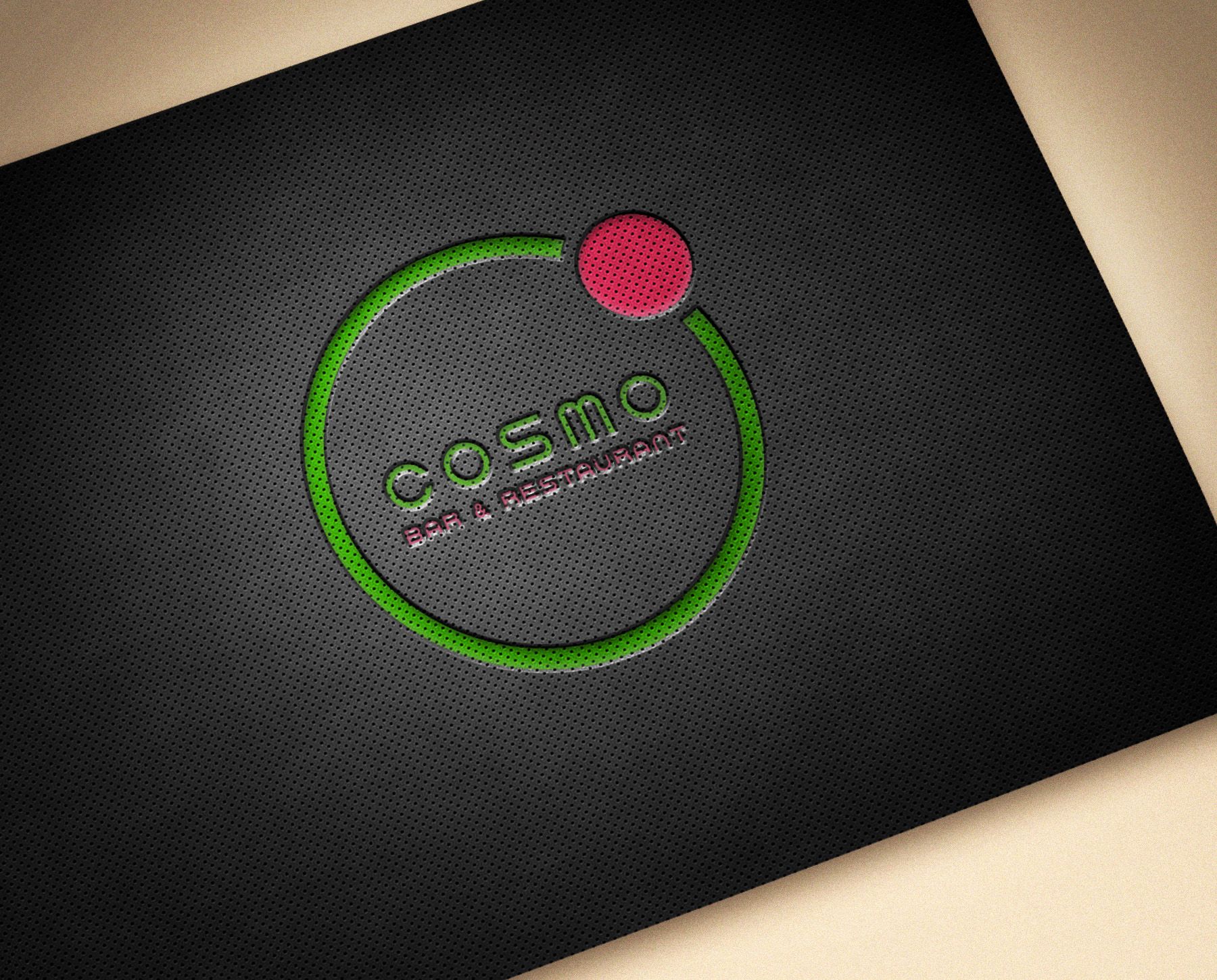 Логотип для COSMO BAR - дизайнер SmolinDenis