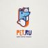 Логотип для Pet.ru  - дизайнер Katy_Kasy