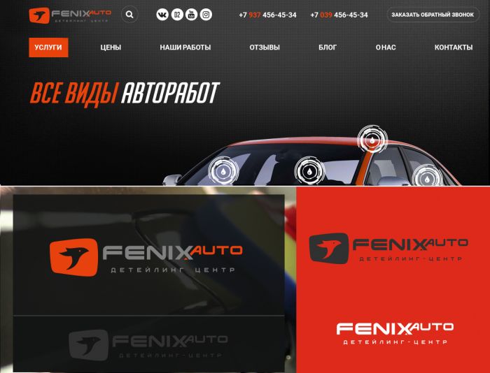 Логотип для Fenix Auto - дизайнер astylik