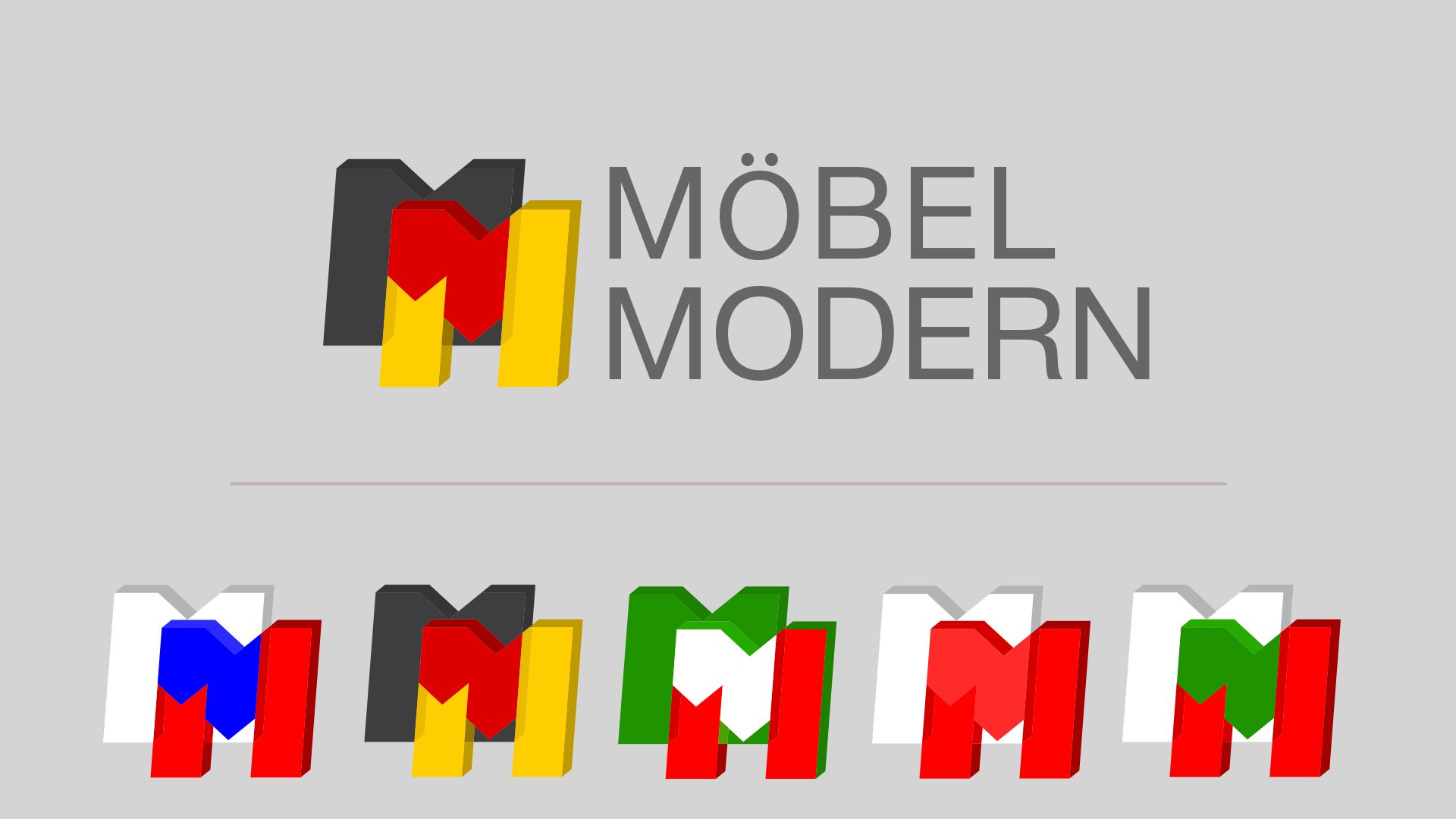 Логотип для МЕБЕЛЬ МОДЕРН - дизайнер origamer