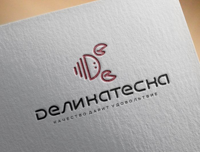 Логотип для ДЕЛИКАТЕСКА.РУ - дизайнер zozuca-a