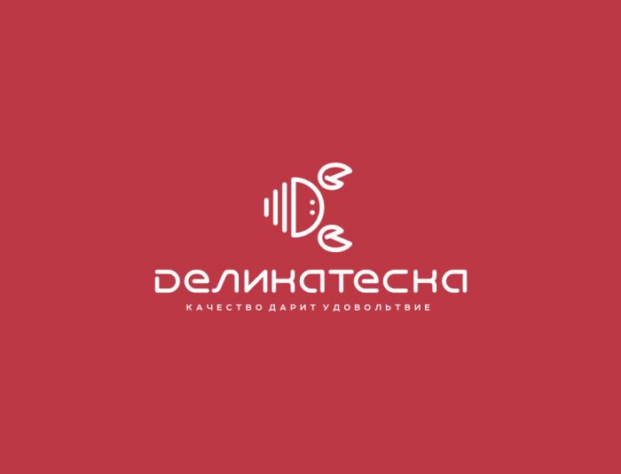 Логотип для ДЕЛИКАТЕСКА.РУ - дизайнер zozuca-a