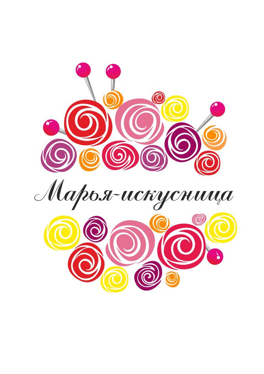 Логотип для Марья Искусница. Хобби маркет - дизайнер PolinaKOMU