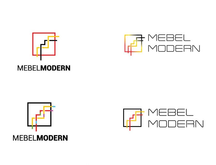 Логотип для МЕБЕЛЬ МОДЕРН - дизайнер GVV