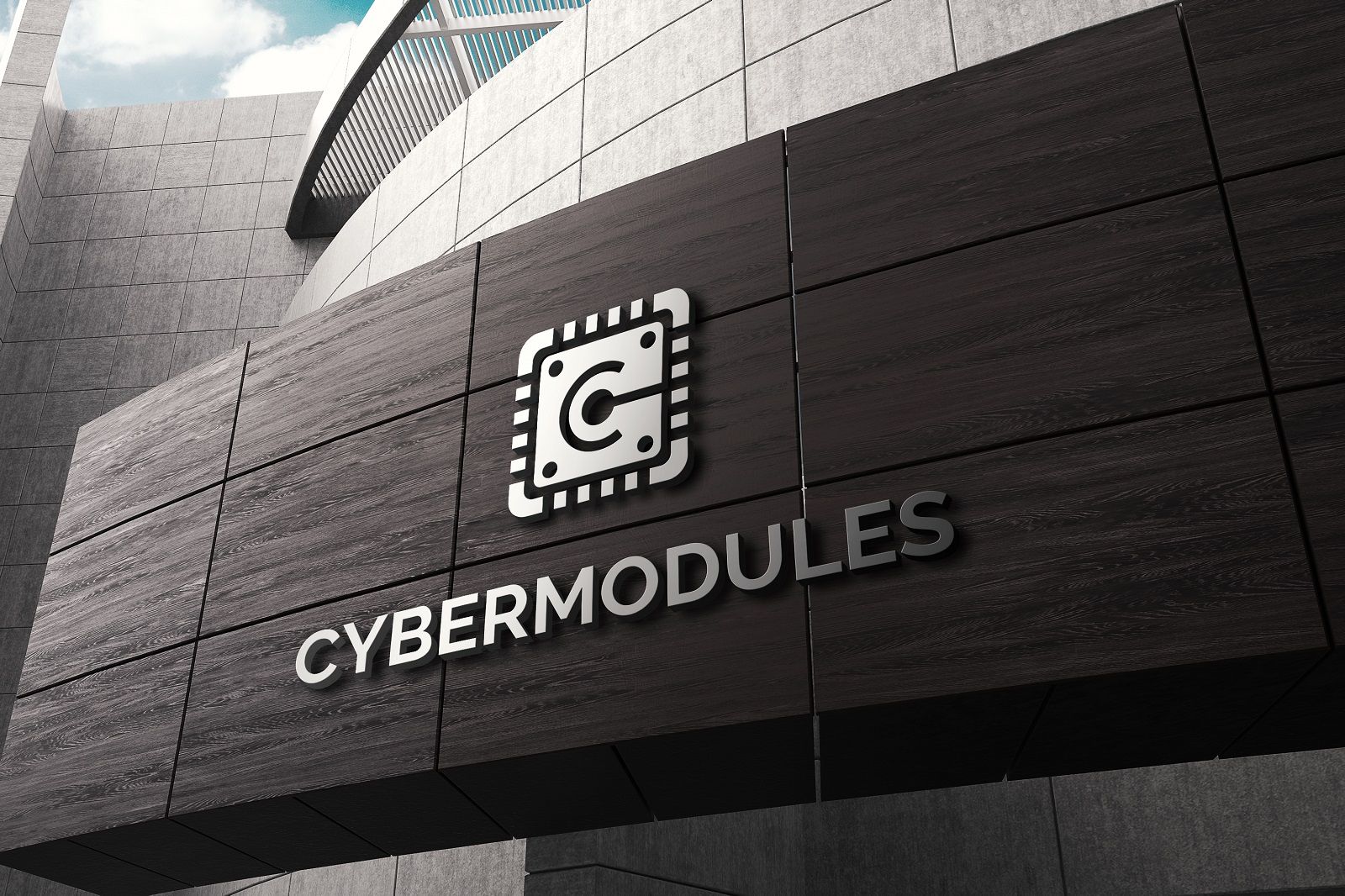 Логотип для Кибермодули, cybermodules. Обыграйте пожалуйста - дизайнер polyakov