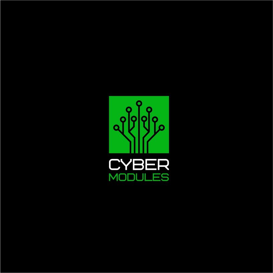 Логотип для Кибермодули, cybermodules. Обыграйте пожалуйста - дизайнер Dasha12345