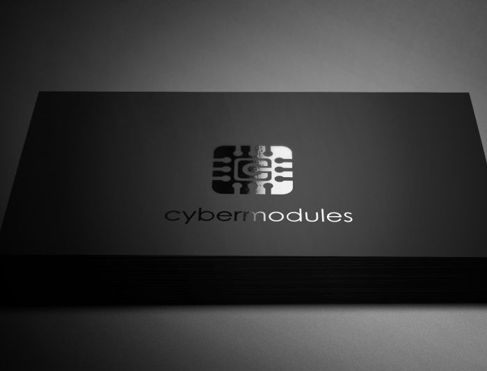 Логотип для Кибермодули, cybermodules. Обыграйте пожалуйста - дизайнер Rusj