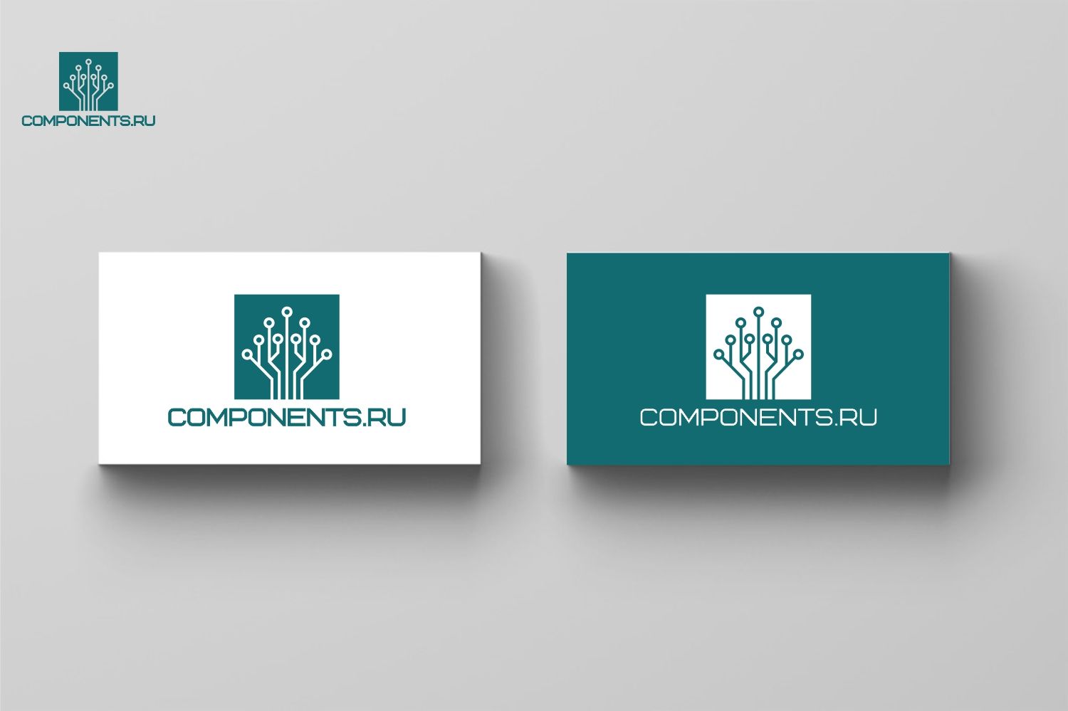 Лого и фирменный стиль для соmpоnеnts.ru - дизайнер Dasha12345