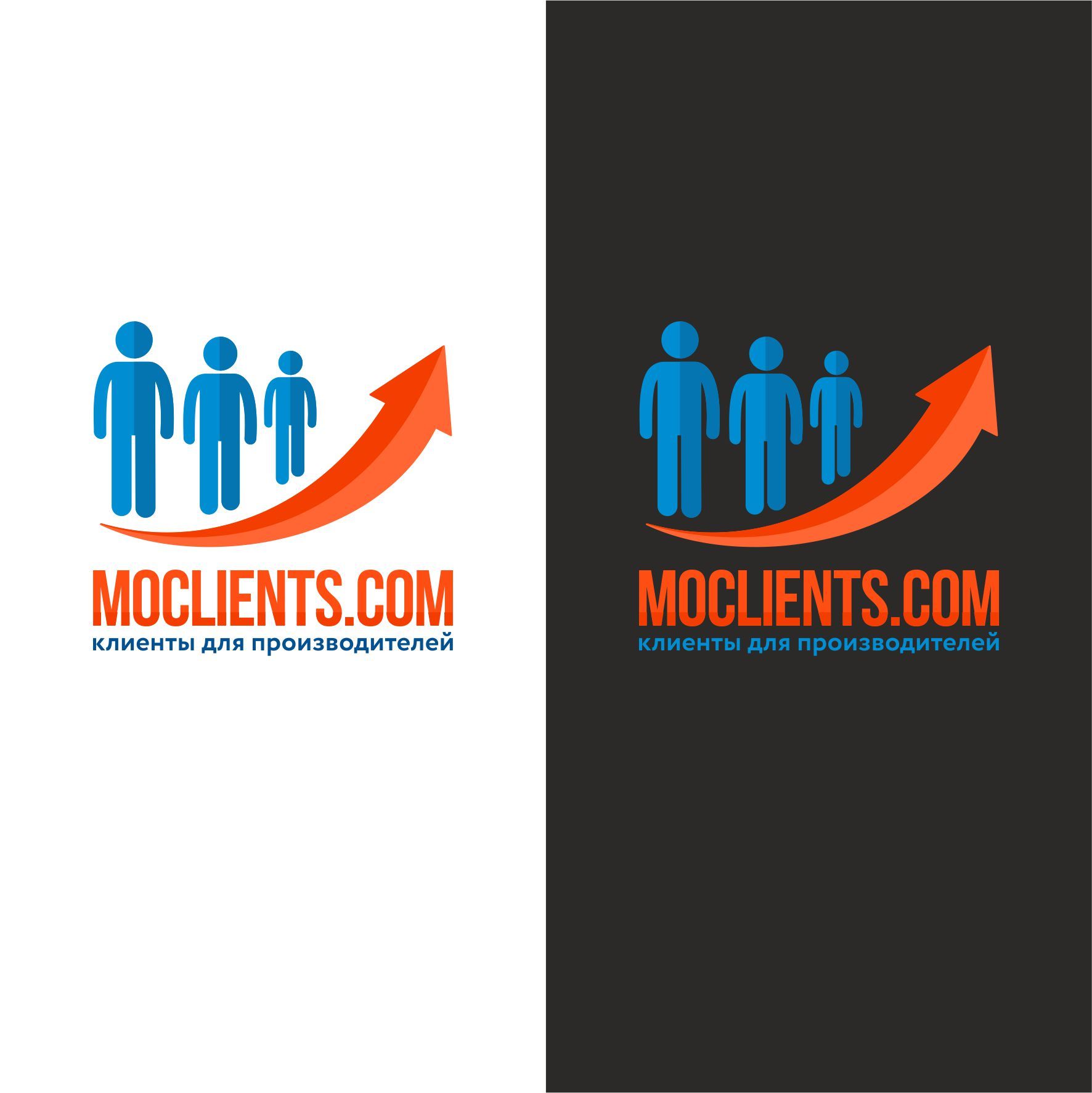 Логотип для moclients.com - дизайнер Mirano