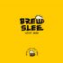 Логотип для Крафтовая пивоварня  BREW SLEE - дизайнер Romans281