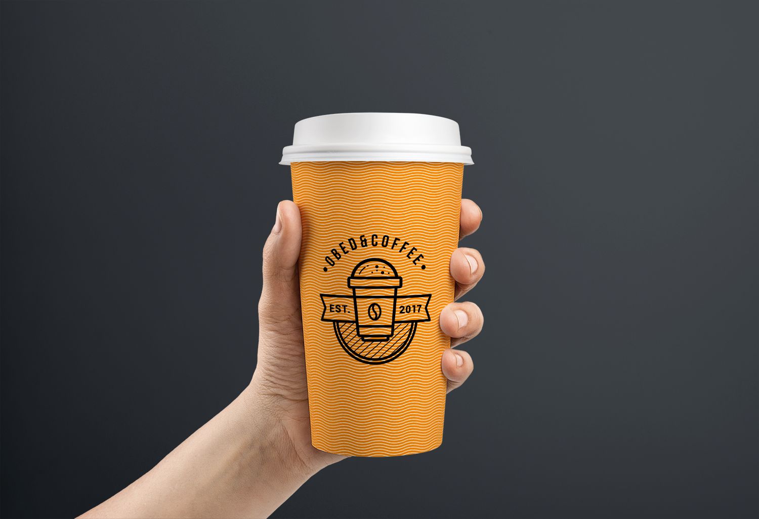 Логотип для Обед & Кофе - дизайнер SkopinaK