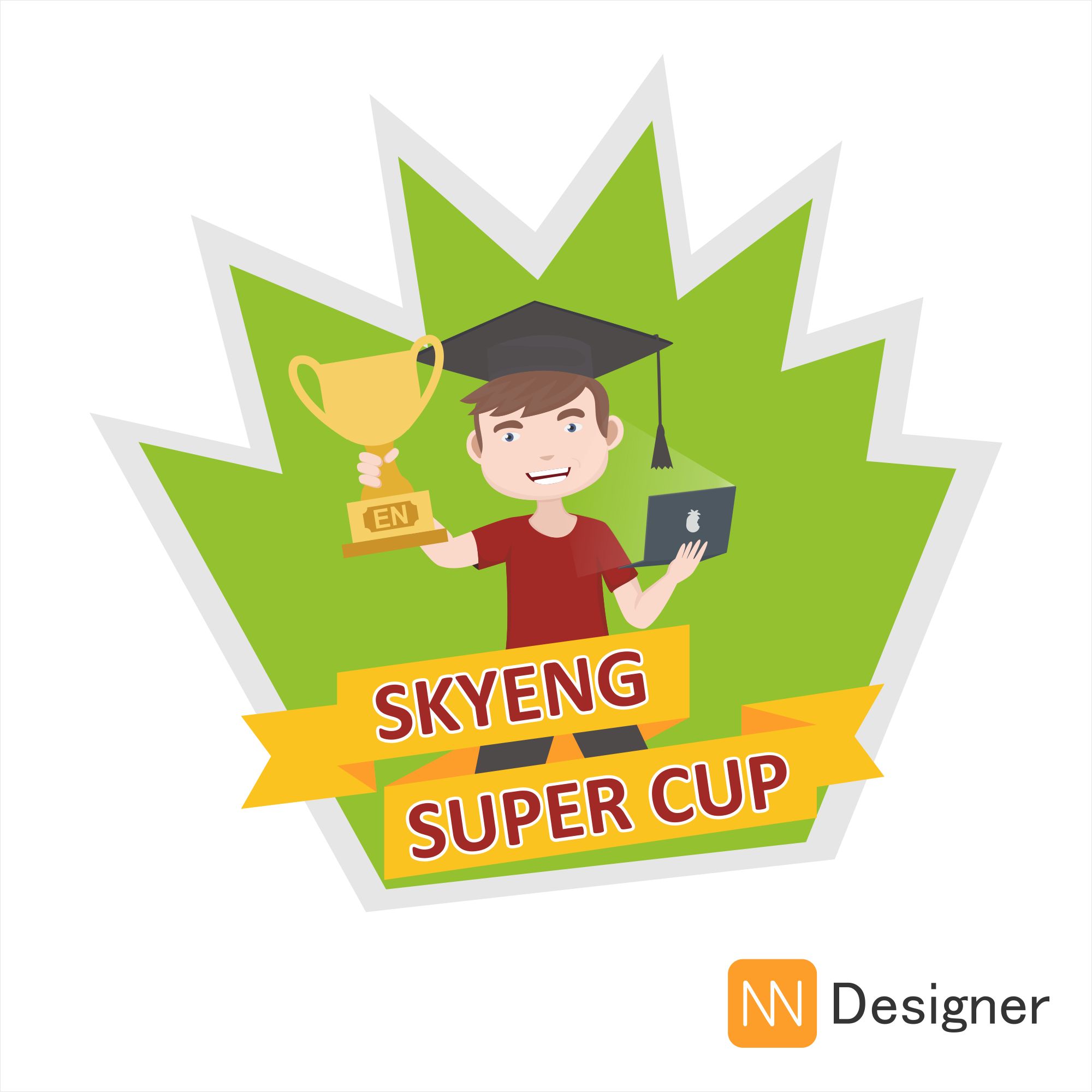 Логотип для Skyeng Super Cup - дизайнер root05