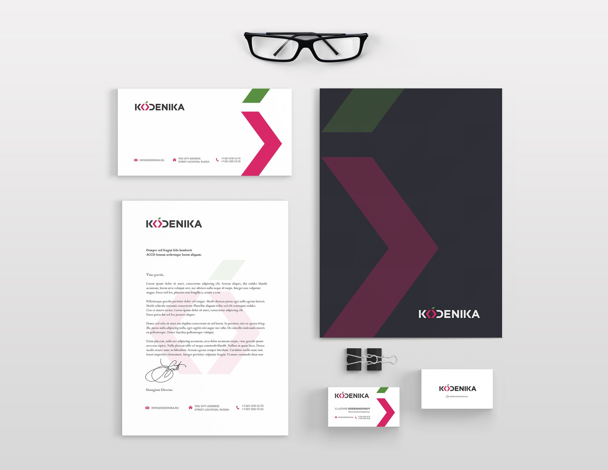 Лого и фирменный стиль для Kodenika / Коденика - дизайнер Alexey_SNG